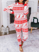 Load image into Gallery viewer, Christmas Long Sleeve with Pants PJ Set