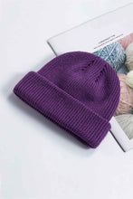 Load image into Gallery viewer, Cozy Rib-Knit Cuff Beanie