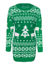 Load image into Gallery viewer, Christmas Sweater Dress