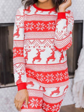 Load image into Gallery viewer, Christmas Long Sleeve with Pants PJ Set