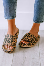 Load image into Gallery viewer, Leopard Print Slippers