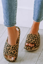 Load image into Gallery viewer, Leopard Print Slippers