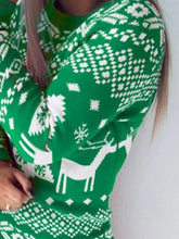 Load image into Gallery viewer, Christmas Sweater Dress