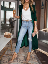 Load image into Gallery viewer, Open Front Long Length Coat