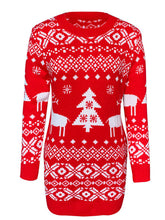 Load image into Gallery viewer, Christmas Sweater Dress