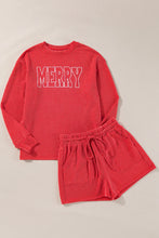 Load image into Gallery viewer, MERRY Shorts Lounge Set