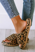 Load image into Gallery viewer, Leopard Print Slippers