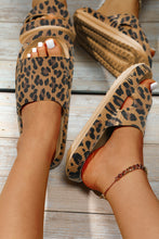 Load image into Gallery viewer, Leopard Print Slippers