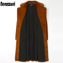 Load image into Gallery viewer, Caramel Fluffy Faux Fur Coat