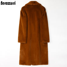 Load image into Gallery viewer, Caramel Fluffy Faux Fur Coat