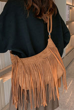 Load image into Gallery viewer, Suede Fringe Bag
