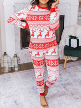 Load image into Gallery viewer, Christmas Long Sleeve with Pants PJ Set
