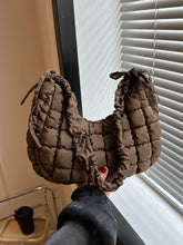 Load image into Gallery viewer, Bubble Quilted Shoulder Bag
