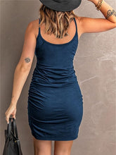 Load image into Gallery viewer, Ruched Cami Dress
