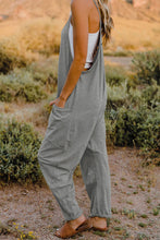 Load image into Gallery viewer, Full Size V-Neck Jumpsuit with Pockets
