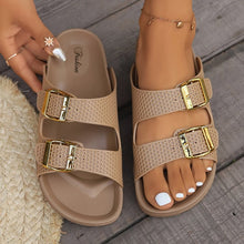 Load image into Gallery viewer, Double Buckle Sandals
