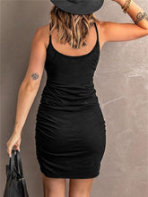 Load image into Gallery viewer, Ruched Cami Dress
