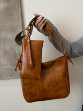 Load image into Gallery viewer, Leather Adjustable Strap Bag with Pouch
