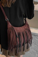 Load image into Gallery viewer, Suede Fringe Bag
