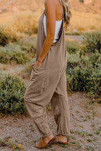 Load image into Gallery viewer, Full Size V-Neck Jumpsuit with Pockets
