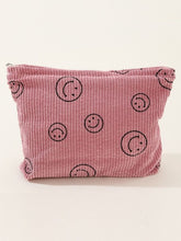 Load image into Gallery viewer, Corduroy Smile Clutch Bag
