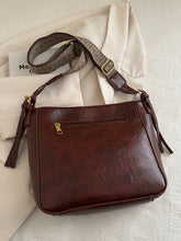 Load image into Gallery viewer, Leather Adjustable Strap Bag with Pouch
