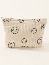 Load image into Gallery viewer, Corduroy Smile Clutch Bag
