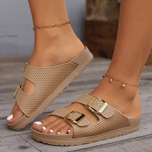 Load image into Gallery viewer, Double Buckle Sandals
