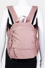 Load image into Gallery viewer, Fame Nylon Multi Pocket Backpack Bag
