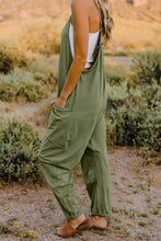 Load image into Gallery viewer, Full Size V-Neck Jumpsuit with Pockets
